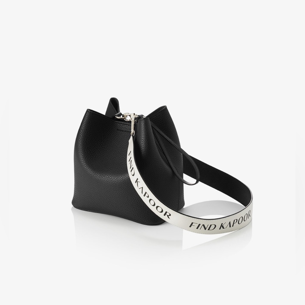 Finding Kapoor Pings Bucket Bag, 100% Leather, Black